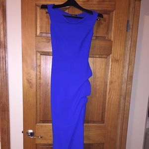 COPY - Royal blue elegant long gown, size 38